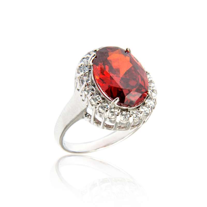 ruby engagement ring